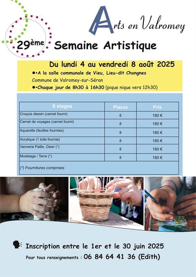 Semaine Artistique - pas de copyright