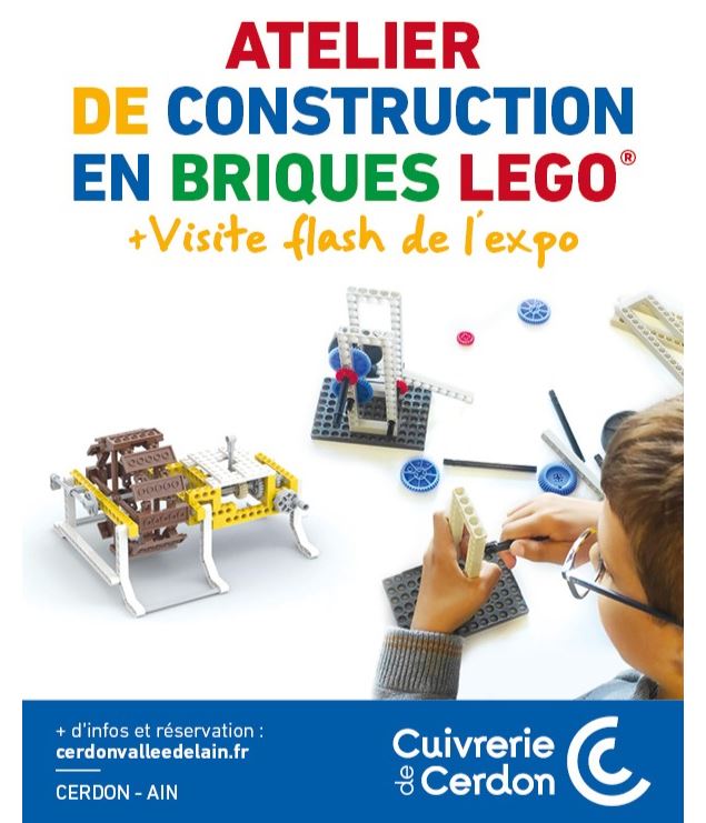 Atelier de construction en briques Lego® – Cuivrerie de Cerdon – _Cerdon