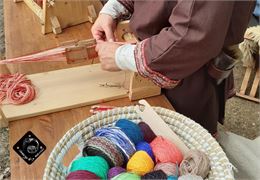Tissage aux tablettes 