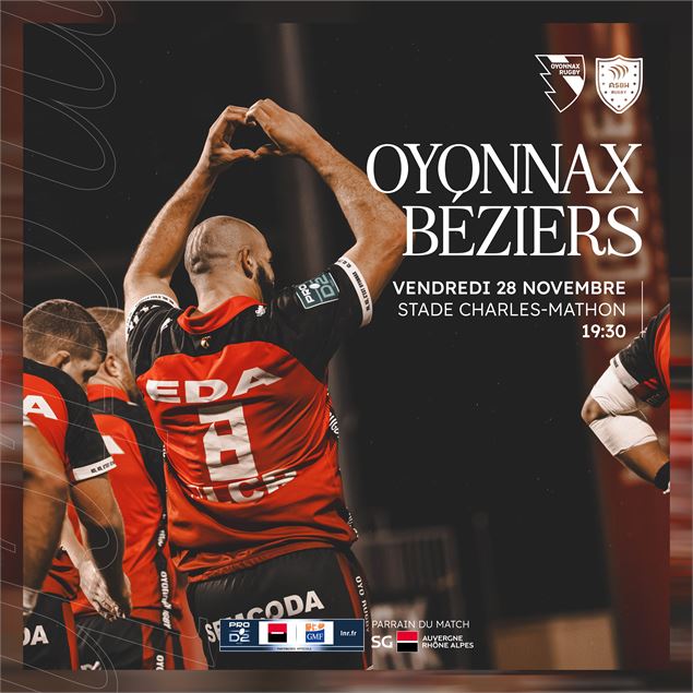 Pro D2 - Oyonnax Rugby reçoit l'AS Béziers Hérault_Oyonnax