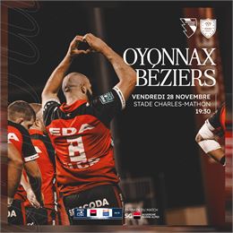 Pro D2 - Oyonnax Rugby reçoit l'AS Béziers Hérault_Oyonnax