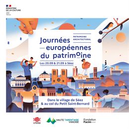 Affiche journées du patrimoine