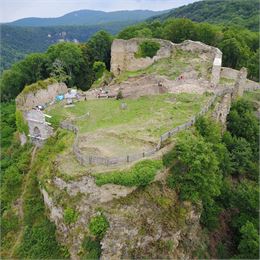 ruines du château de St Germain - Amis du château de St Germain