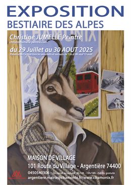 Exposition Bestiaire des Alpes_Argentière