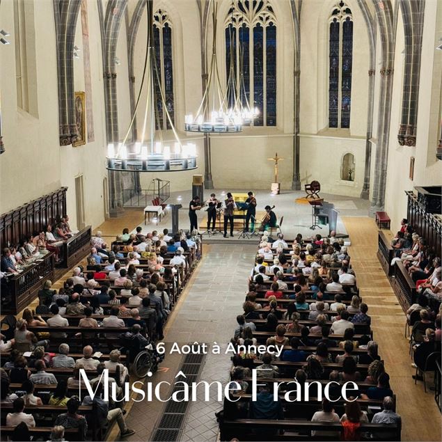 Concert d'été : les rencontres Musicâme_Annecy - Musicâme
