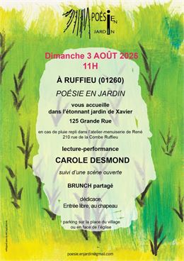 Poésie en Jardin_Haut Valromey - Poésie en jardin