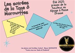 Les Soirées de La Tane Ô Marmottes - Manon Gregic
