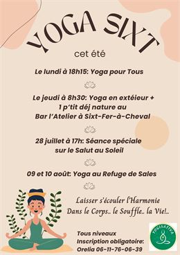Yoga : séance spéciale sur le Salut au Soleil_Sixt-Fer-à-Cheval - Yogisattva