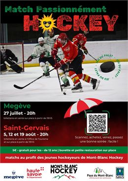 Le Mont Blanc Hockey - Matchs Passionnément Hockey_Saint-Gervais-les-Bains