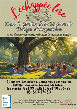 L'ECHAPPEE LIRE_Argentière