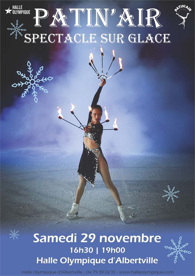 Spectacle de noël sur glace Patin'air_Albertville