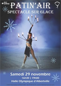 Spectacle de noël sur glace Patin'air_Albertville