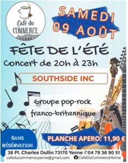 Fête de l'été au Café du Commerce !_Yenne