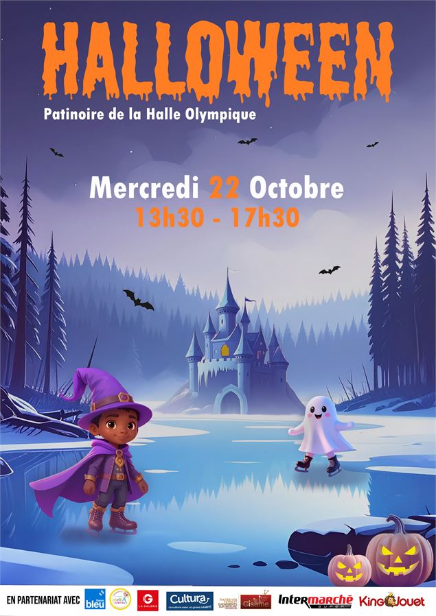 Séance à thème : Halloween à la patinoire !_Albertville
