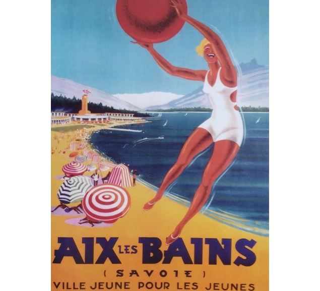 Affiche d'archive - AC Aix-les-Bains
