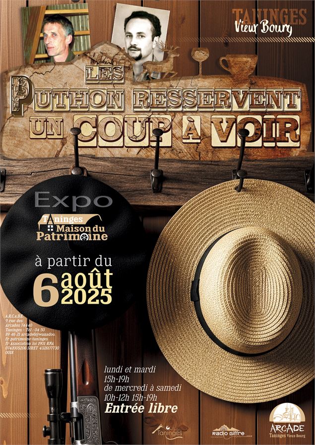 Affiche de l'exposition - ARCADE