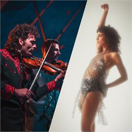 Concert "Dalida, diva tzigane" - Barbara Pravi & Aälma Dili_Montmélian