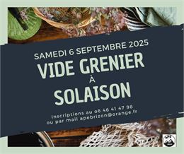 Vide Grenier à Solaison_Brizon