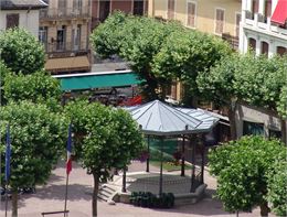 Photo du kiosque  à musique - AC Aix-les Bains