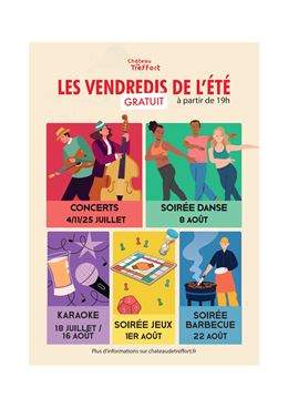 Soirée Barbecue au Château de Treffort - Kélian Piroux