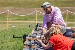 Initiation au biathlon / Carabine Laser_Bisanne 1500