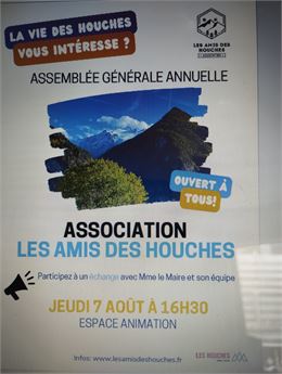Assemblée Générale de l'Association Les Amis des Houches