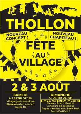 Fête au village de Thollon_Thollon-les-Mémises