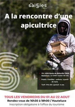 Visite guidée : A la rencontre d'une apicultrice dans sa miellerie_Hauteluce