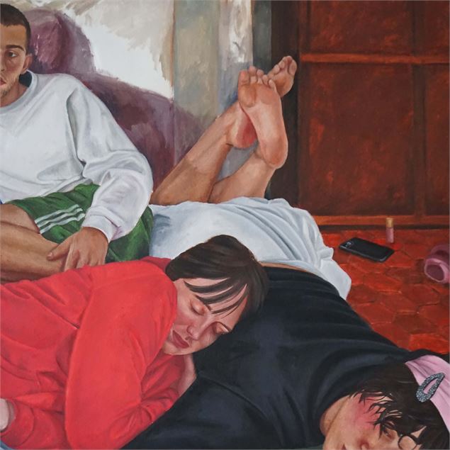 Ne rien faire du tout (détail), 2025 - Clémence Bruno