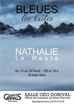 Exposition - Bleues, les huiles_Saint-Gervais-les-Bains
