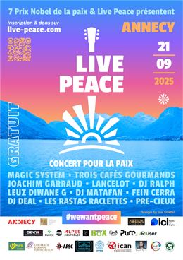 Concert Live Peace_Annecy - Concert Live Peace_Annecy