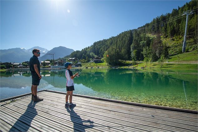 Concours de pêche, mémorial Marc DE-RIGHI, lac du Praz_Courchevel - Courchevel Tourisme