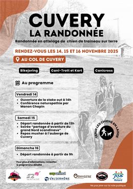 Cuvery - La Randonnée de chiens de traineaux