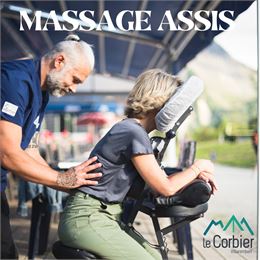 Ressourcez-vous : Amma assis avec Fred. « calmer par le toucher » ou « apaiser avec les mains »._Le 