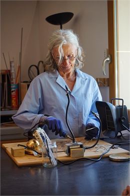 Atelier "Vitrail Convivial" à Nances - A. Courtin