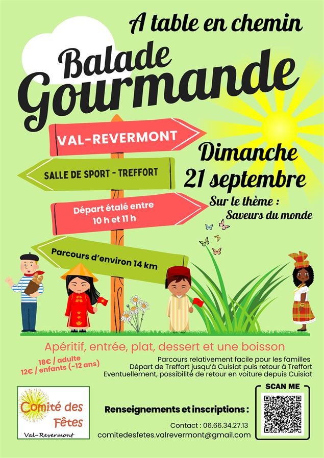 Marche gourmande - comite