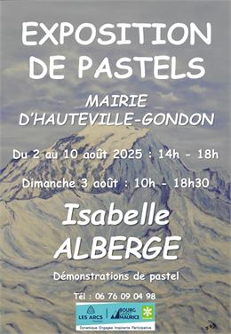 Exposition de pastels_Bourg-Saint-Maurice