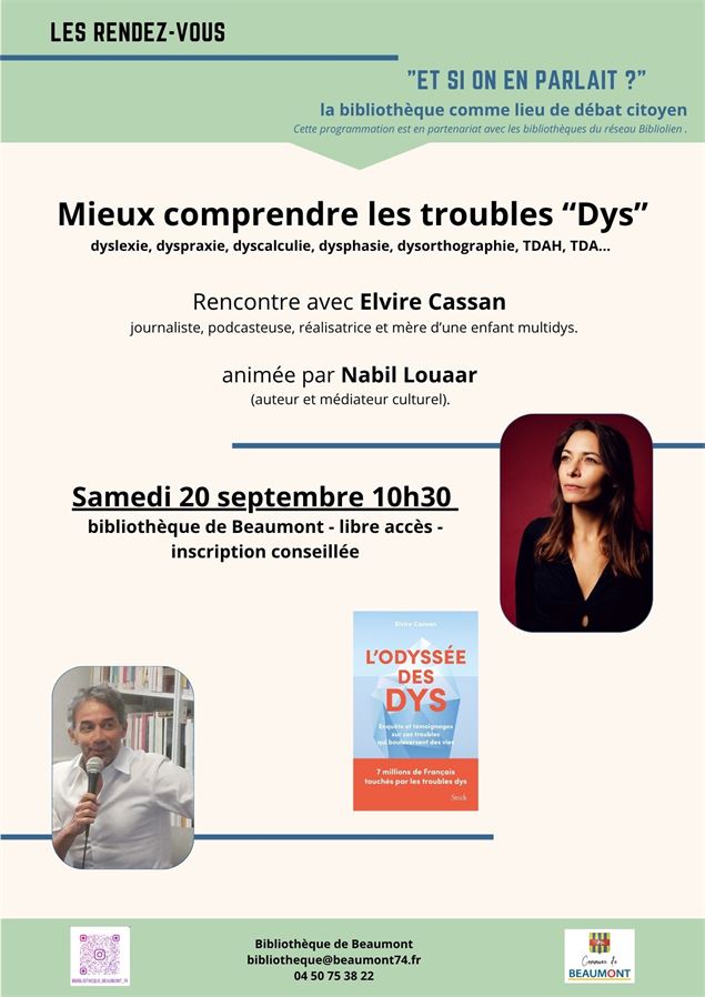 Elvire Cassan - bibliothèque Beaumont