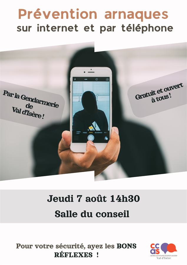 Affiche de l'évènement - CCAS de Val d'Isère