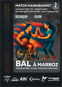 Match de basket fauteuil : JDA Dijon vs Besançon - Basket Bresse Revermont