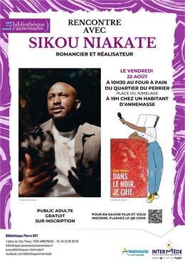 Rencontre d'auteur - Sikou Niakate - Bibliothèque Pierre Goy