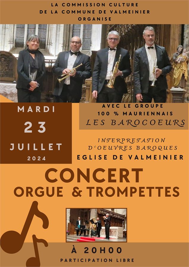 Concert à l'Eglise de Valmeinier Villages