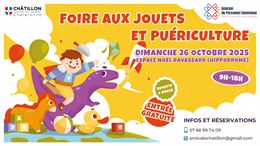 Affiche Foire aux jouets 2025 - Bechetoille Benjamin