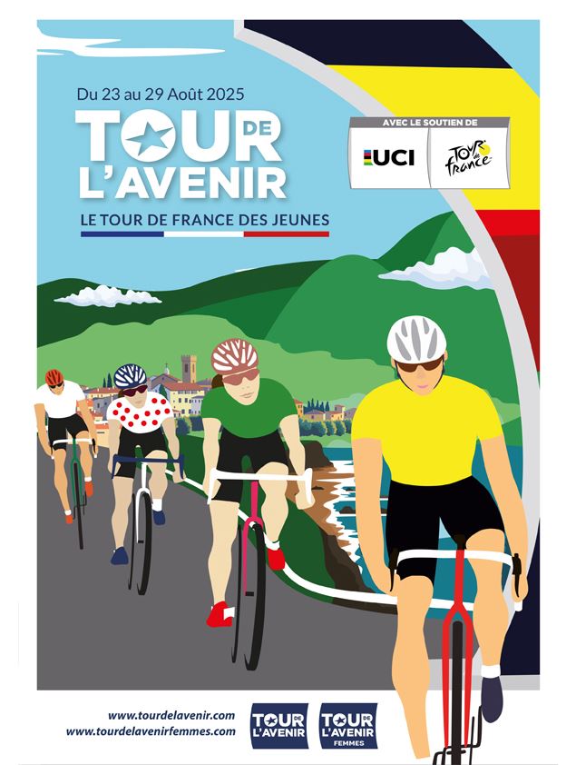 Affiche Tour de l'avenir 2025 - A-VELO
