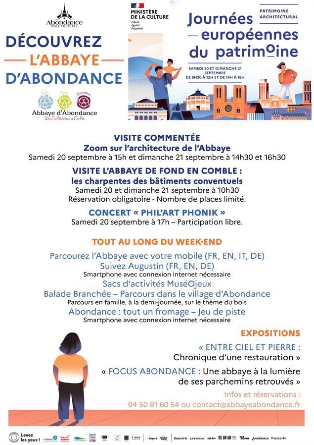 Programme JEP Abbaye d'Abondance - Pôle Culturel d'Abondance