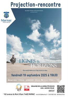 Affiche "Lignes et horizons" - A. Ferlet