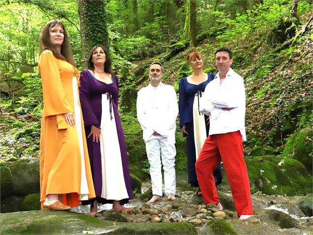 Le groupe vocal Les Cinq Et Léman - @Les Cinq Et Léman