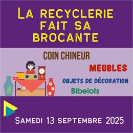 La Recyclerie fait sa Brocante !