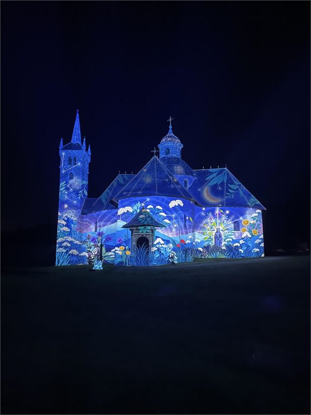 Illuminations Notre-Dame-de-la-Vie - OT Val Thorens