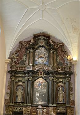 Retable chapelle des Bernardines - Office de Tourisme La Roche-sur-Foron